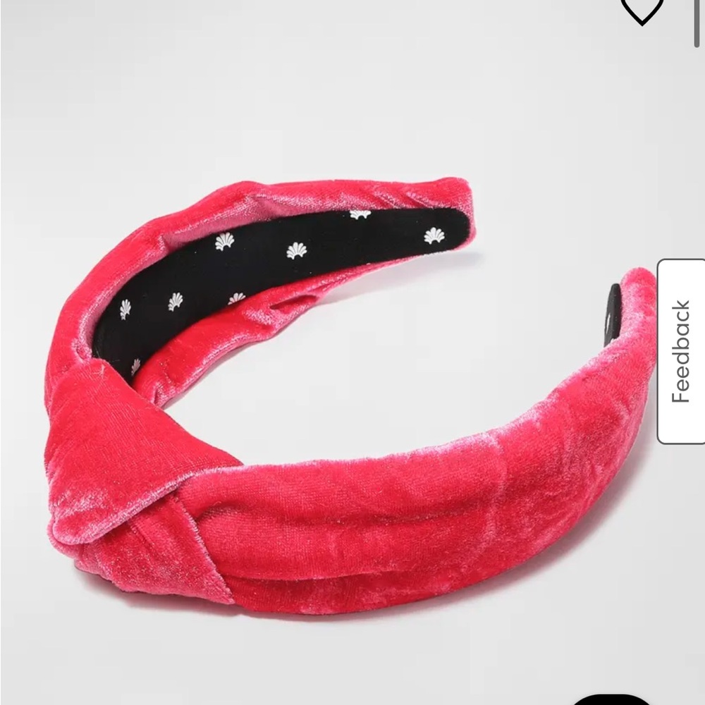 Lele Sadoughi “Dahlia” velvet headband